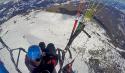 Gutschein Paragleiten im Schnee