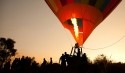 Vorbereitung zur Ballonfahrt