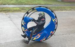 Monowheel fahren